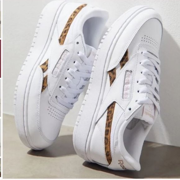 Reebok Club C Double Geo Womens Sneaker - Picture 2 of 3